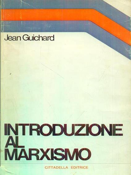 Introduzione al marxismo - copertina