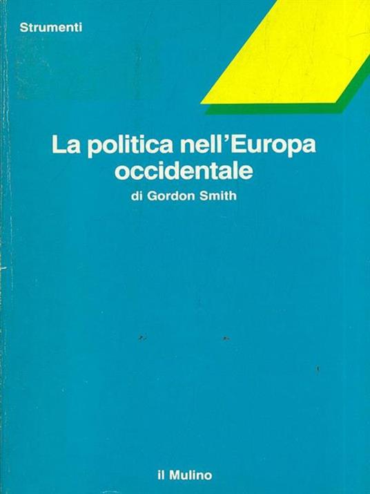 La politica nell'Europa occidentale - copertina