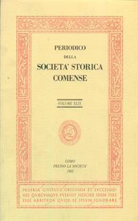 Periodico della società storica comense vol XLIX - 2