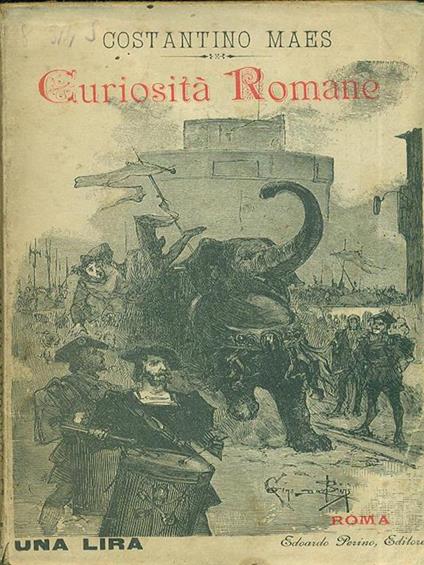 Curiosità Romane. Parte prima - Costantino Maes - copertina
