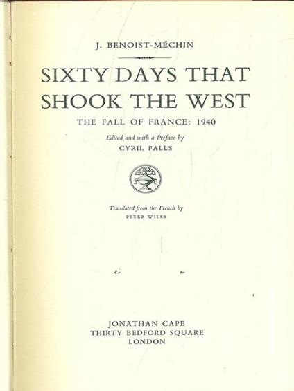 Sixty days that shook the west - copertina