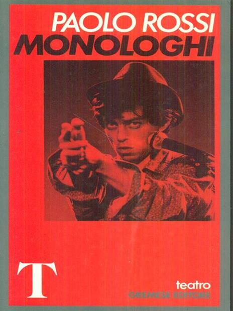 Monologhi - Paolo Rossi - copertina