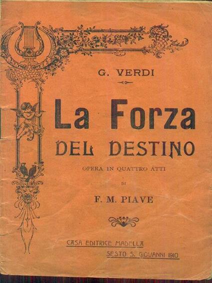 La forza del destino - copertina