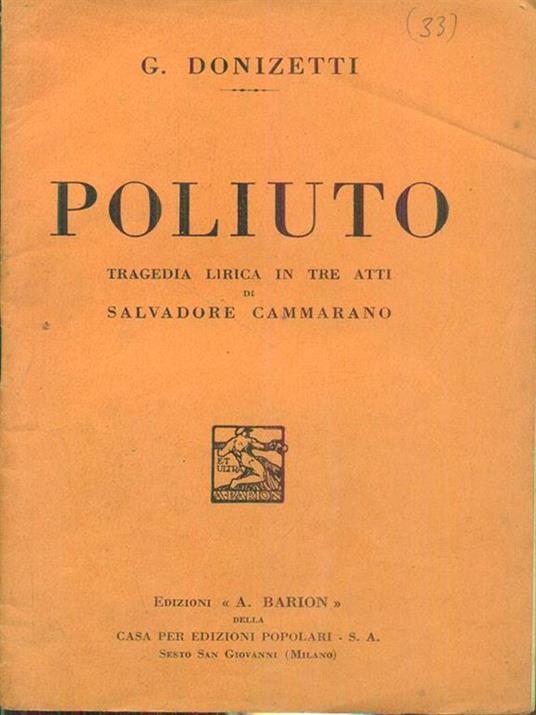 Poliuto - copertina