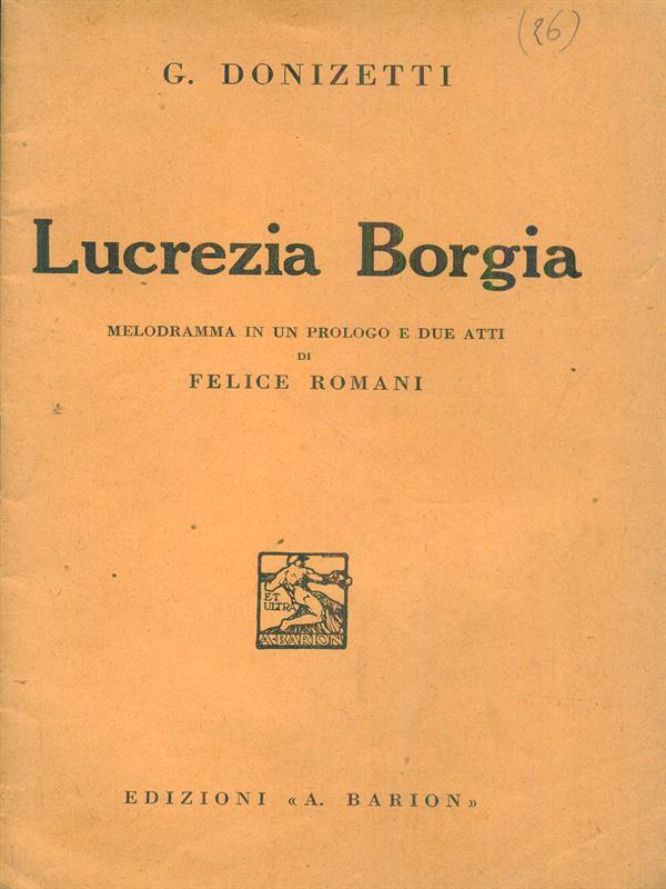Lucrezia Borgia