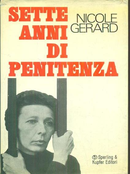 Sette anni di penitenza - Nicole Gerard - copertina
