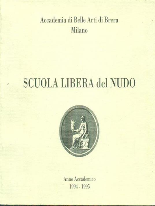 Scuola libera del nudo. anno 1994-1995 - copertina