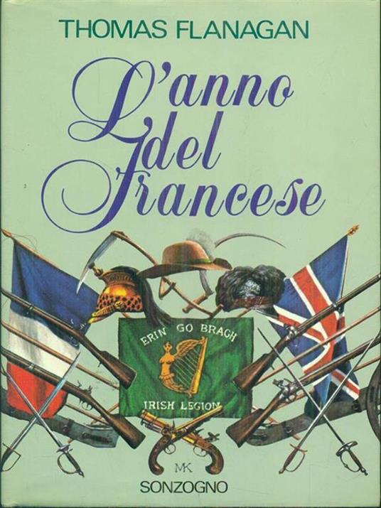 L' anno del francese - Thomas Flanagan - copertina
