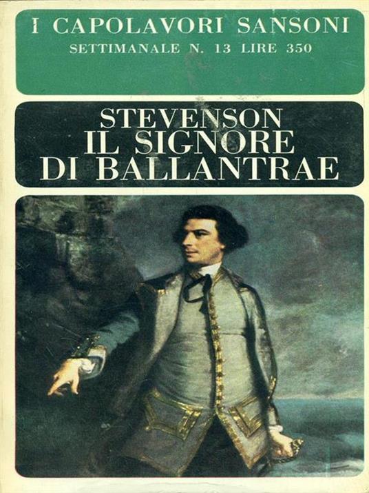 Il signore di Ballantrae - Robert Louis Stevenson - copertina