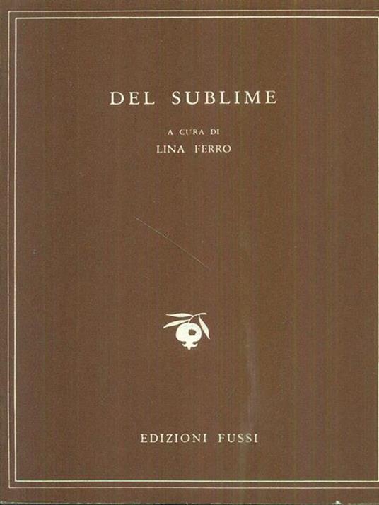Del sublime - Lina Ferro - 8