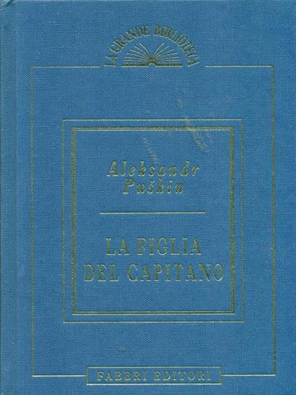 La figlia del capitano - Aleksandr Puskin - copertina