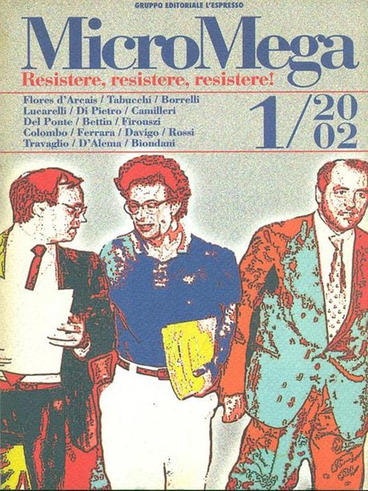 Micromega 1/2002 - copertina