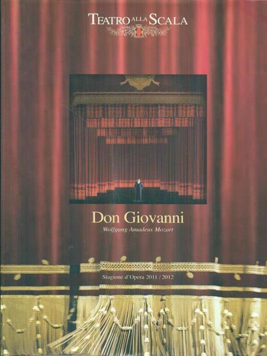 Don Giovanni di Wolfgang A. Mozart stagione d'Opera 2011/2012 - copertina