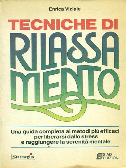 Tecniche di rilassamento - Enrica Viziale - copertina