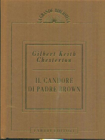 Il candore di padre brown - Gilbert K. Chesterton - copertina