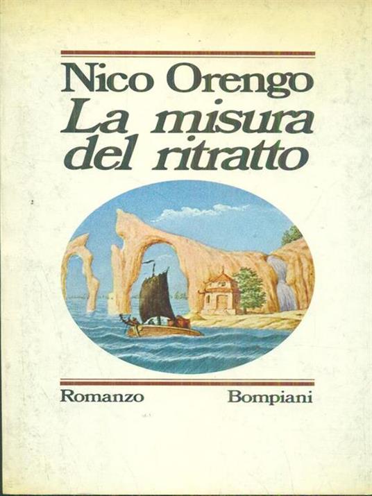 La misura del ritratto - Nico Orengo - copertina