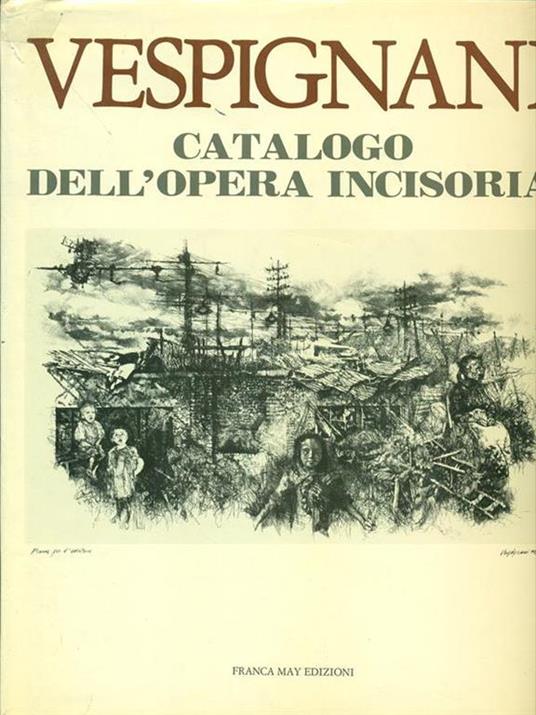 Vespignani Catalogo dell'opera incisoria - copertina
