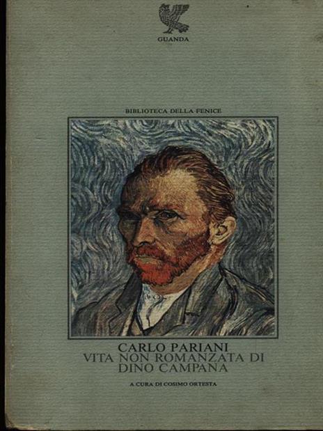 Vita non romanzata di Dino Campana - Carlo Pariani - copertina