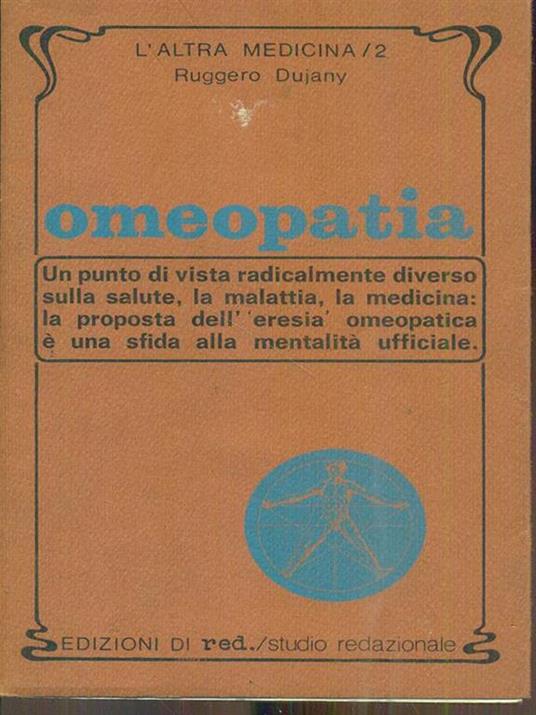 Omeopatia - Ruggero Dujany - copertina