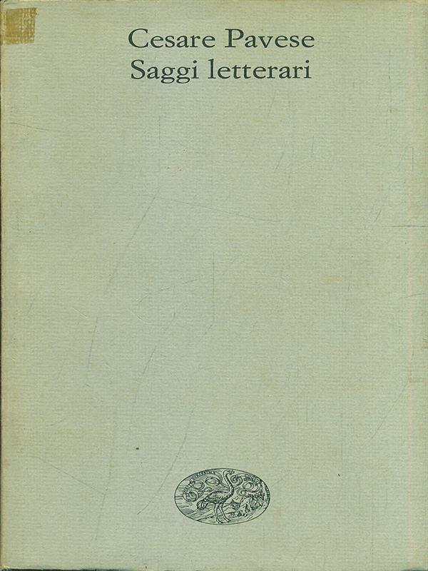Saggi letterari