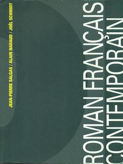Roman Francais Contemporain - copertina