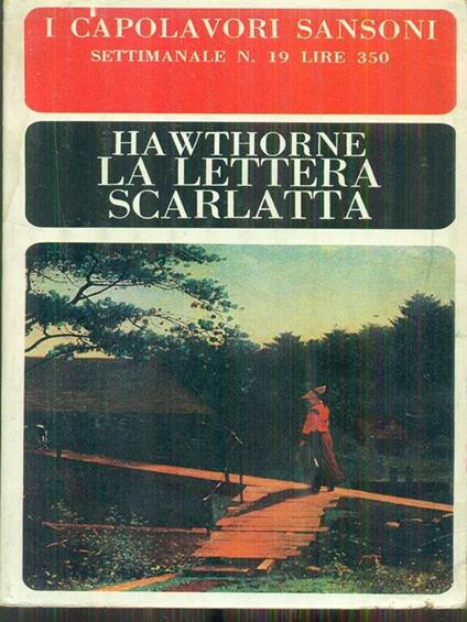 La lettera scarlatta - copertina