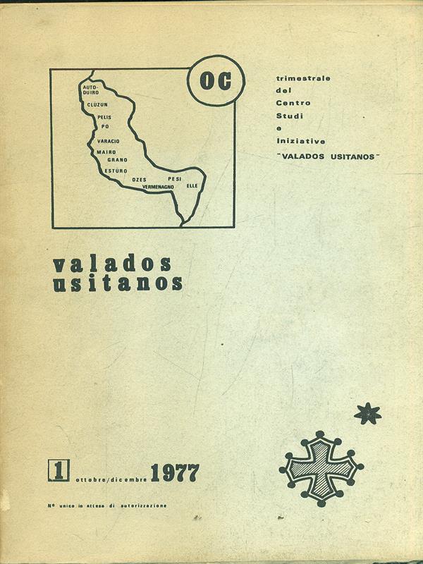 Valdos Usitanos 1 Ottobre/Dicembre 1977