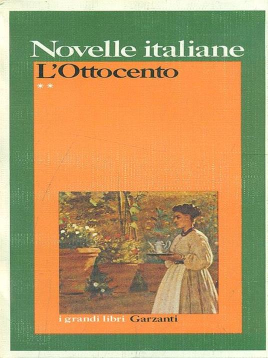 Novelle italiane. L' Ottocento vol.2 - Gilberto Finzi - copertina