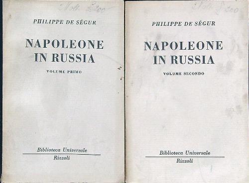 Napoleone in Russia 2vv