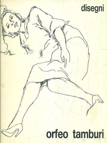 Orfeo Tamburi. Disegni - copertina