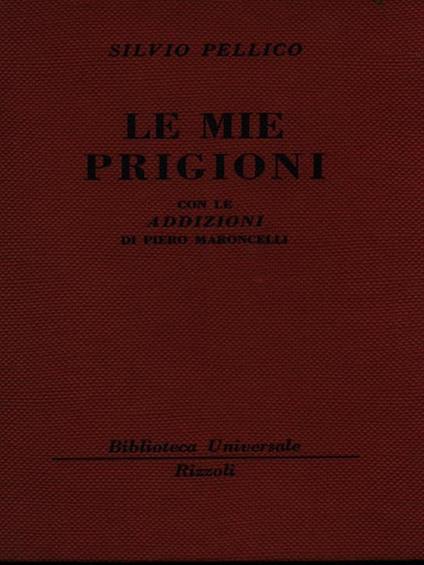Le mie prigioni - Silvio Pellico - copertina