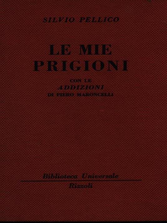 Le mie prigioni - Silvio Pellico - copertina