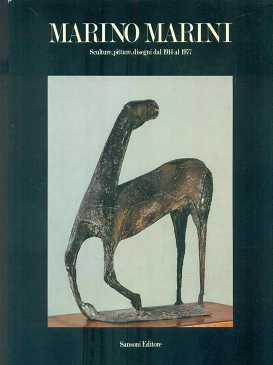Marino Marini - Mario De Micheli - copertina