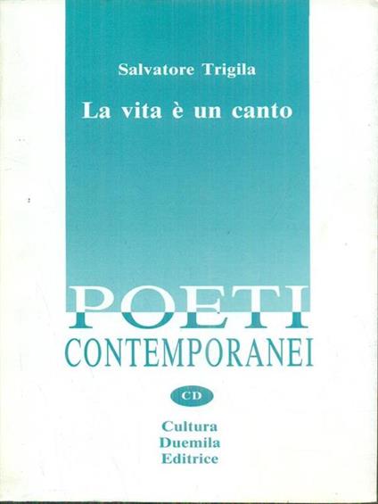 La vita é un canto - Salvatore Triglia - copertina