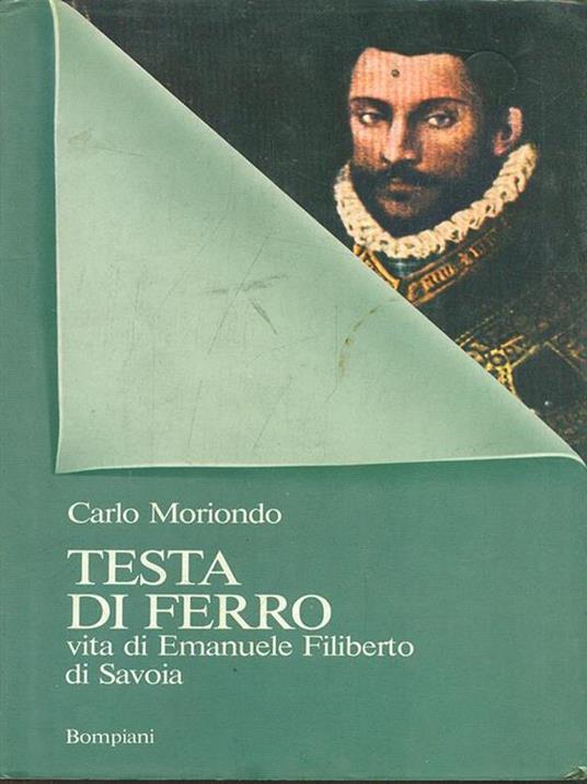 Testa di ferro - Carlo Moriondo - copertina