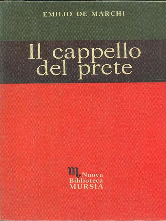 Il cappello del prete - Emilio De Marchi - copertina