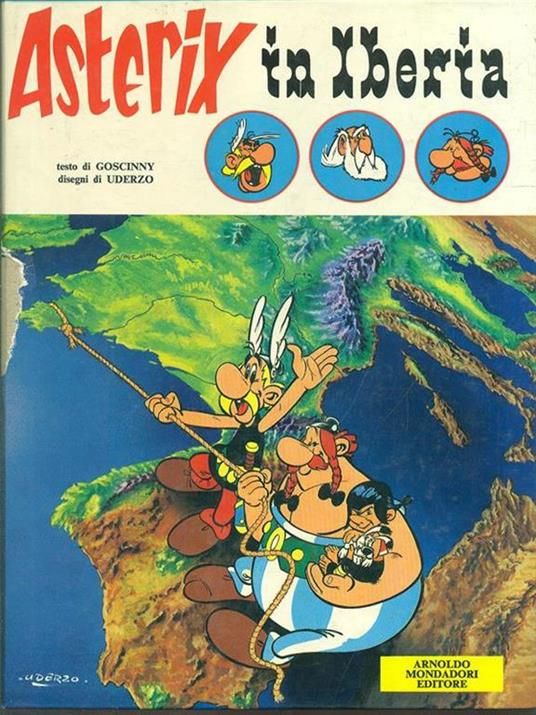 Asterix in Iberia - copertina