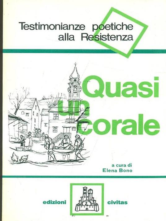 Quasi un corale - Elena Bono - copertina