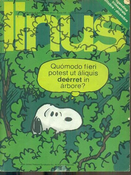 Linus 10 / ottobre 1984 - copertina