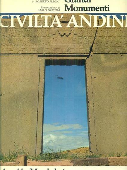 Civiltà andine - copertina
