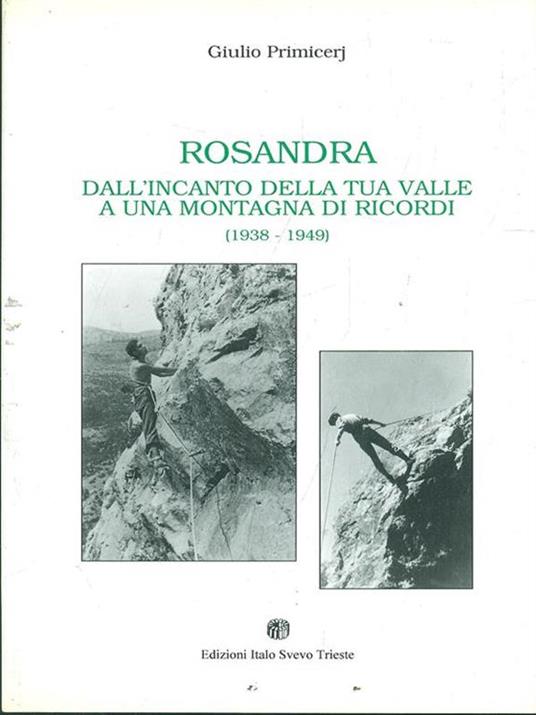 Rosandra dall'incanto dekka tua Valle auna montagna di ricordi - copertina