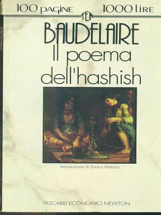 Il poema dell'hashish - Charles Baudelaire - copertina