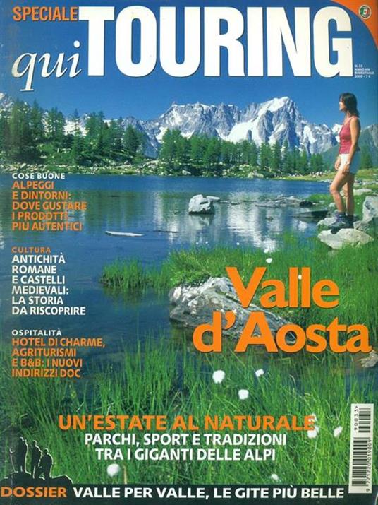 Valle D'Aosta. Speciale qui Touring n. 33/maggio 2009 - copertina