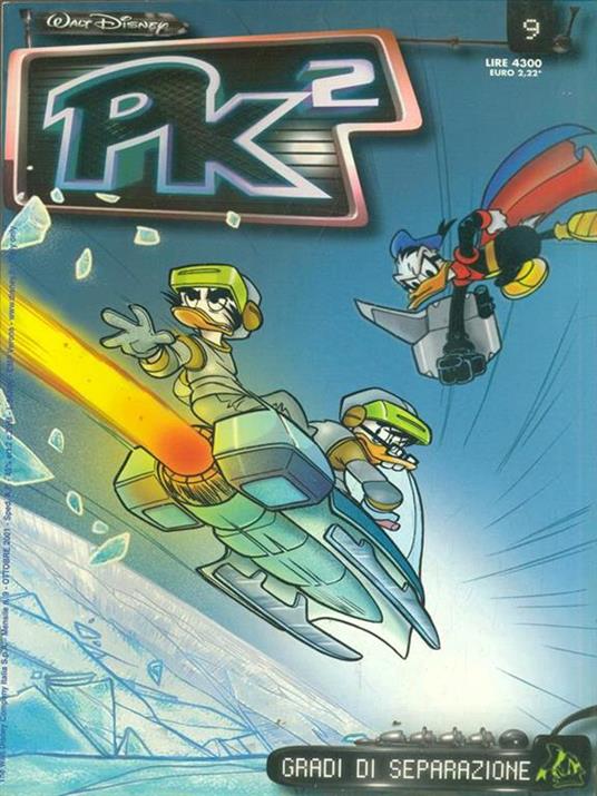 PK 2 n. 9. Gradidi separazione - copertina