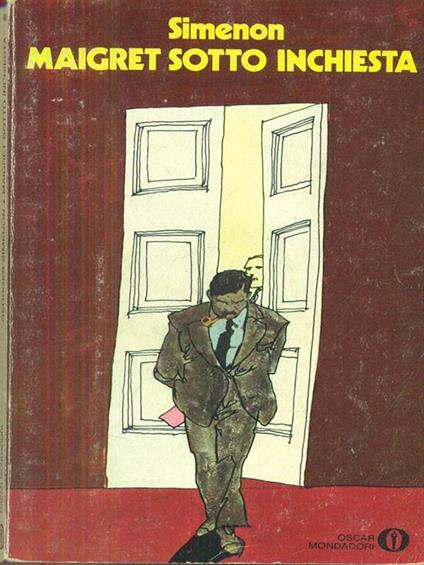 Maigret sotto inchiesta - Georges Simenon - copertina