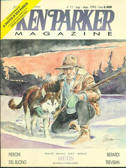 Ken Parker magazine 11. Lug-ago1993 metis II - copertina