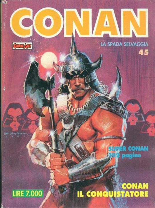 Conan N. 45. Conan il conquistatore - copertina
