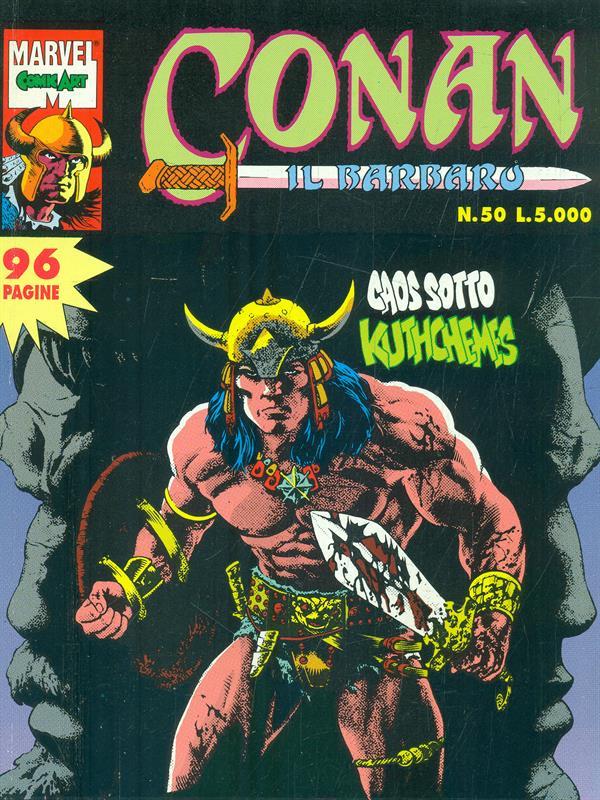 Conan N. 50. Caos sotto Kuthchemes