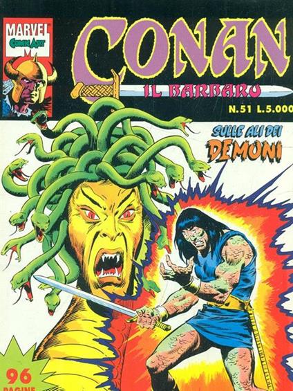 Conan N. 51. Sulla ali dei demoni - copertina