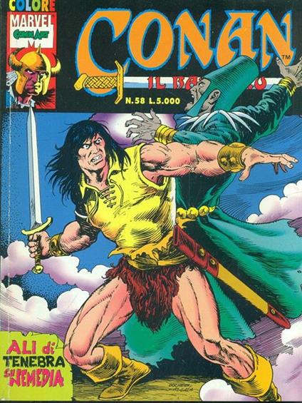 Conan N. 58. ali di tenebra su Nemedia - copertina